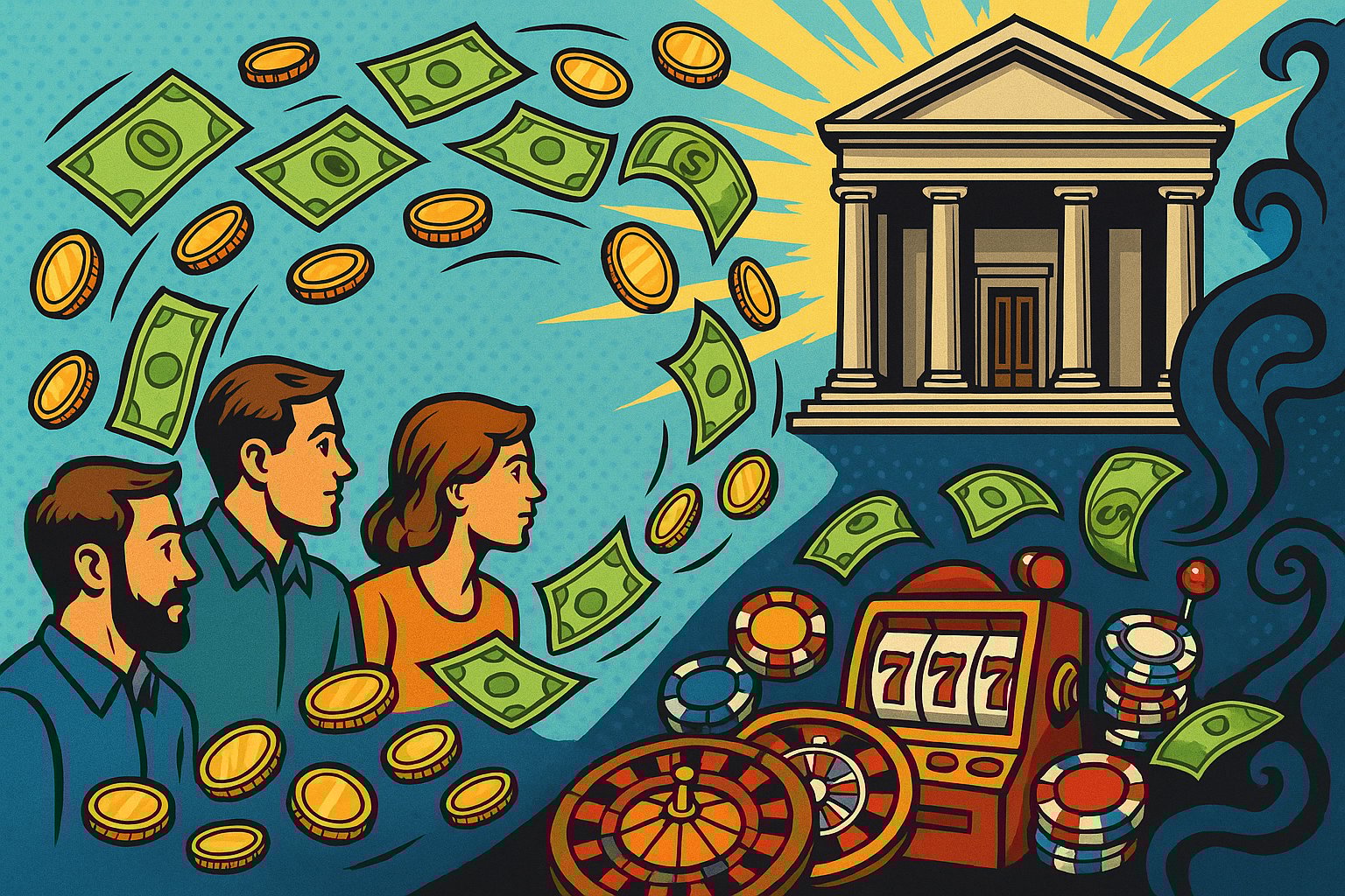 Arvonlisävero menee valtiolle – entä minne kasinoiden rahavirrat kulkevat?